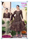 Zeenat Vol 12 By Kavya Capsule Foil Printed Readymade Suits Wholesale Shop In Surat
